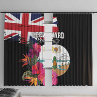 Bonaire Window Curtain Boneiru Coat of Arms