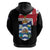 Personalised Bonaire Zip Hoodie Boneiru Coat of Arms