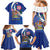 Personalized Canada Alberta Province Family Matching Mermaid Dress and Hawaiian Shirt Wild Rose Fortis et liber