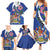 Personalized Canada Alberta Province Family Matching Summer Maxi Dress and Hawaiian Shirt Wild Rose Fortis et liber