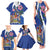 Personalized Canada Alberta Province Family Matching Tank Maxi Dress and Hawaiian Shirt Wild Rose Fortis et liber