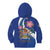 Personalized Canada Alberta Province Kid Hoodie Wild Rose Fortis et liber