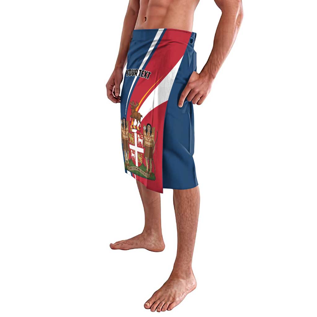 Personalized Canada Newfoundland and Labrador Province Lavalava Quaerite prime regnum Dei