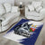 Canada Northwest Territories Area Rug White Fox Grunge Stylized