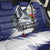 Canada Northwest Territories Back Car Seat Cover White Fox Grunge Stylized