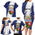 Personalized Canada Northwest Territories Family Matching Long Sleeve Bodycon Dress and Hawaiian Shirt White Fox Grunge Stylized