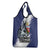 Canada Northwest Territories Grocery Bag White Fox Grunge Stylized