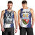 Personalized Canada Northwest Territories Men Tank Top White Fox Grunge Stylized