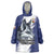 Personalized Canada Northwest Territories Wearable Blanket Hoodie White Fox Grunge Stylized