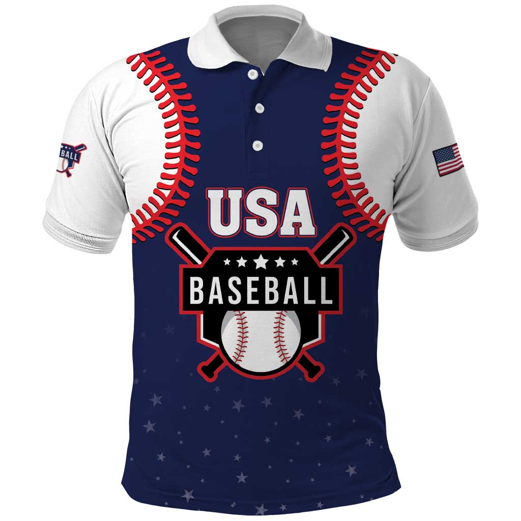 Custom USA 2025 Baseball Polo Shirt United States Team For Glory