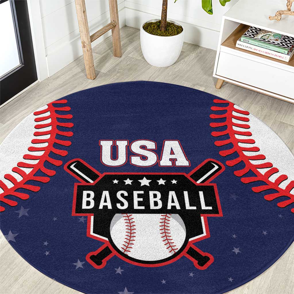 USA 2025 Baseball Round Carpet United States Team For Glory