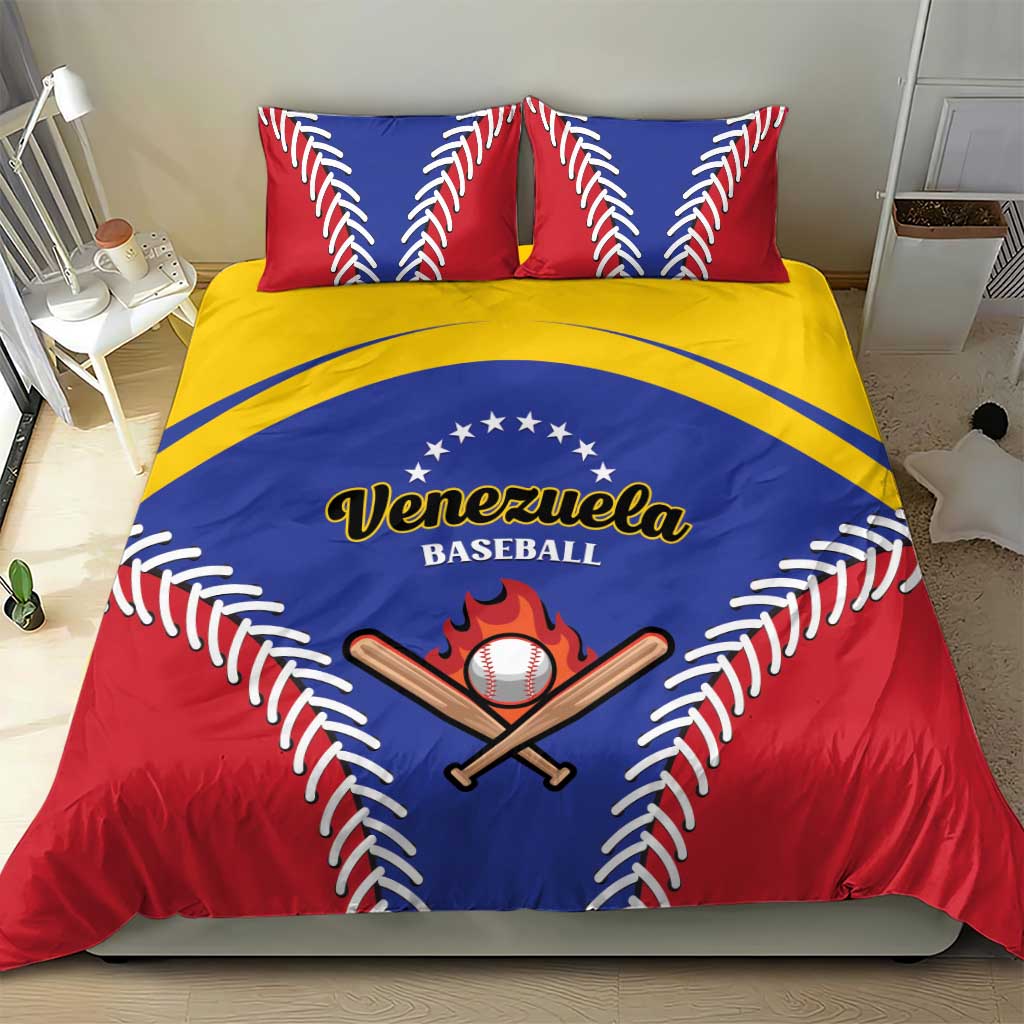 Baseball Venezuela Bedding Set Team Venezuela Go Champions