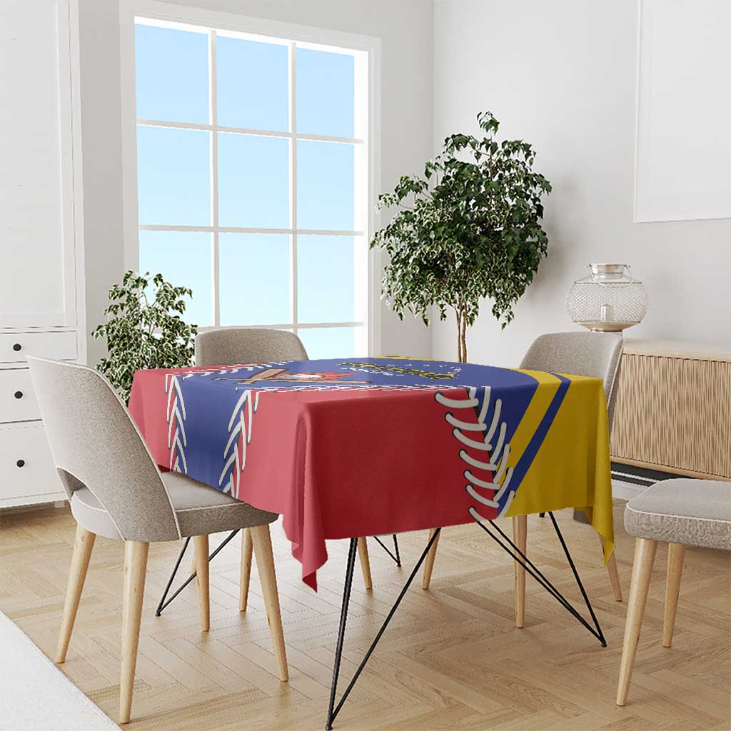 Baseball Venezuela Tablecloth Team Venezuela Go Champions