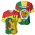 Senegal Baseball Jersey Bahamian Lion Baobab Flag Style - Wonder Print Shop