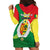 Senegal Hoodie Dress Bahamian Lion Baobab Flag Style - Wonder Print Shop