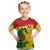 Senegal Kid T Shirt Bahamian Lion Baobab Flag Style - Wonder Print Shop