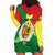 Custom Senegal Hoodie Dress Bahamian Lion Baobab Flag Style - Wonder Print Shop