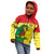 Custom Senegal Kid Hoodie Bahamian Lion Baobab Flag Style - Wonder Print Shop