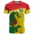 Custom Senegal T Shirt Bahamian Lion Baobab Flag Style - Wonder Print Shop