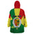 Custom Senegal Wearable Blanket Hoodie Bahamian Lion Baobab Flag Style - Wonder Print Shop