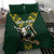 Custom South Africa 2024 Rugby Bedding Set Go Springboks Protea Pattern - Wonder Print Shop