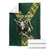 Custom South Africa 2024 Rugby Blanket Go Springboks Protea Pattern