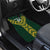 Custom South Africa 2024 Rugby Car Mats Go Springboks Protea Pattern - Wonder Print Shop