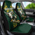 Custom South Africa 2024 Rugby Car Seat Cover Go Springboks Protea Pattern - Wonder Print Shop