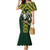 Custom South Africa 2024 Rugby Family Matching Mermaid Dress and Hawaiian Shirt Go Springboks Protea Pattern - Wonder Print Shop