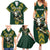 Custom South Africa 2024 Rugby Family Matching Summer Maxi Dress and Hawaiian Shirt Go Springboks Protea Pattern - Wonder Print Shop