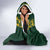 Custom South Africa 2024 Rugby Hooded Blanket Go Springboks Protea Pattern