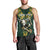 Custom South Africa 2024 Rugby Men Tank Top Go Springboks Protea Pattern - Wonder Print Shop