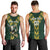 Custom South Africa 2024 Rugby Men Tank Top Go Springboks Protea Pattern - Wonder Print Shop