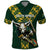 Custom South Africa 2024 Rugby Polo Shirt Go Springboks Protea Pattern - Wonder Print Shop