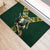 Custom South Africa 2024 Rugby Rubber Doormat Go Springboks Protea Pattern - Wonder Print Shop