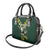 Custom South Africa 2024 Rugby Shoulder Handbag Go Springboks Protea Pattern