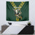 Custom South Africa 2024 Rugby Tapestry Go Springboks Protea Pattern