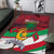 Personalized Maldives Independence Day 1965 Area Rug Dhivehi Raajjeyge Jumhooriyyaa - Wonder Print Shop