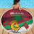 Personalized Maldives Independence Day 1965 Beach Blanket Dhivehi Raajjeyge Jumhooriyyaa - Wonder Print Shop