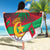 Personalized Maldives Independence Day 1965 Beach Blanket Dhivehi Raajjeyge Jumhooriyyaa - Wonder Print Shop