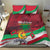 Personalized Maldives Independence Day 1965 Bedding Set Dhivehi Raajjeyge Jumhooriyyaa - Wonder Print Shop