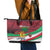 Personalized Maldives Independence Day 1965 Leather Tote Bag Dhivehi Raajjeyge Jumhooriyyaa - Wonder Print Shop