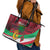 Personalized Maldives Independence Day 1965 Leather Tote Bag Dhivehi Raajjeyge Jumhooriyyaa - Wonder Print Shop