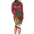 Personalized Maldives Independence Day 1965 Long Sleeve Bodycon Dress Dhivehi Raajjeyge Jumhooriyyaa - Wonder Print Shop