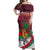 Personalized Maldives Independence Day 1965 Off Shoulder Maxi Dress Dhivehi Raajjeyge Jumhooriyyaa - Wonder Print Shop