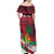 Personalized Maldives Independence Day 1965 Off Shoulder Maxi Dress Dhivehi Raajjeyge Jumhooriyyaa - Wonder Print Shop