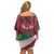 Personalized Maldives Independence Day 1965 Off Shoulder Short Dress Dhivehi Raajjeyge Jumhooriyyaa - Wonder Print Shop