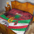 Personalized Maldives Independence Day 1965 Quilt Dhivehi Raajjeyge Jumhooriyyaa