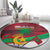 Personalized Maldives Independence Day 1965 Round Carpet Dhivehi Raajjeyge Jumhooriyyaa