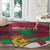 Personalized Maldives Independence Day 1965 Round Carpet Dhivehi Raajjeyge Jumhooriyyaa